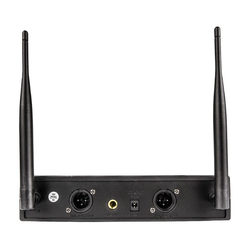 DNA Professional DVS2 - wireless microphone, 2 handheld transmitters + base unit (560–590 MHz) - Afbeelding 4