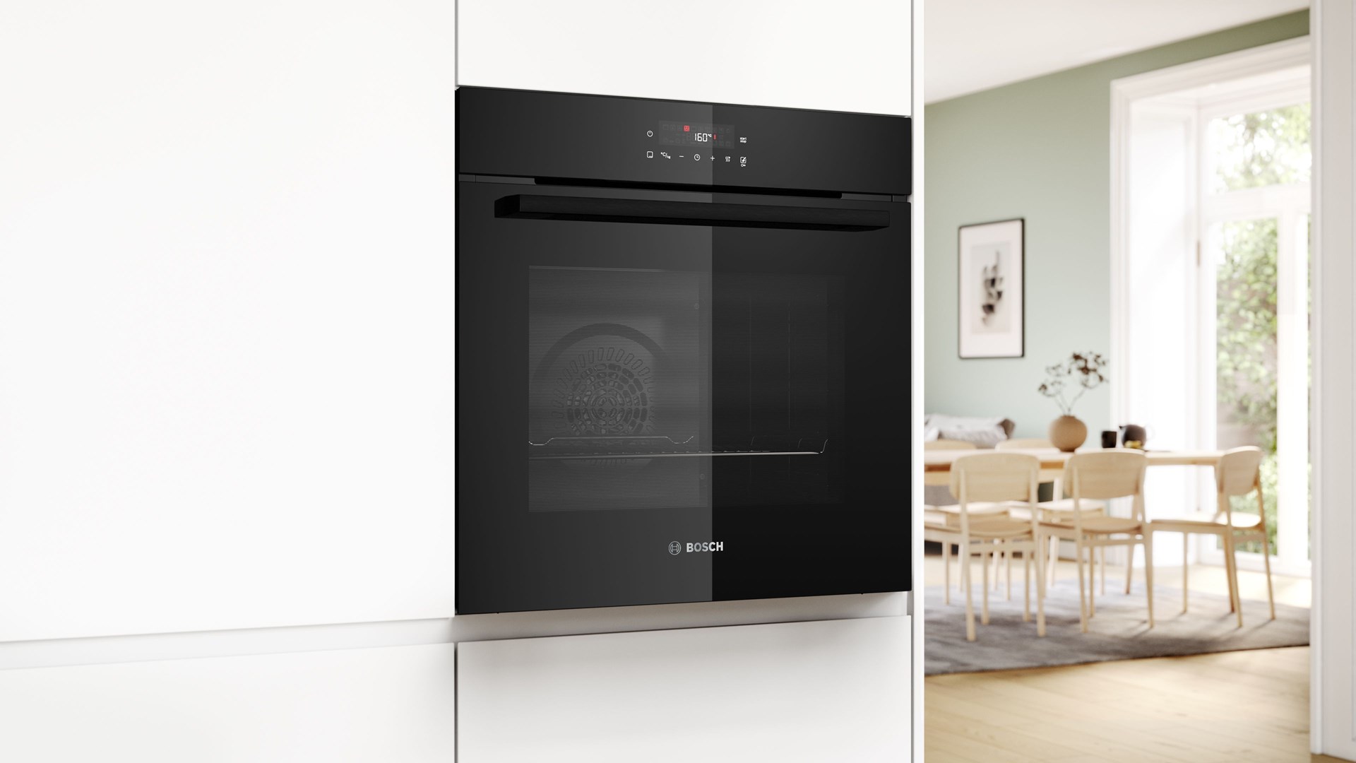 Bosch Serie 2 HBA571BB4 oven 71 L 3600 W Black - Afbeelding 4