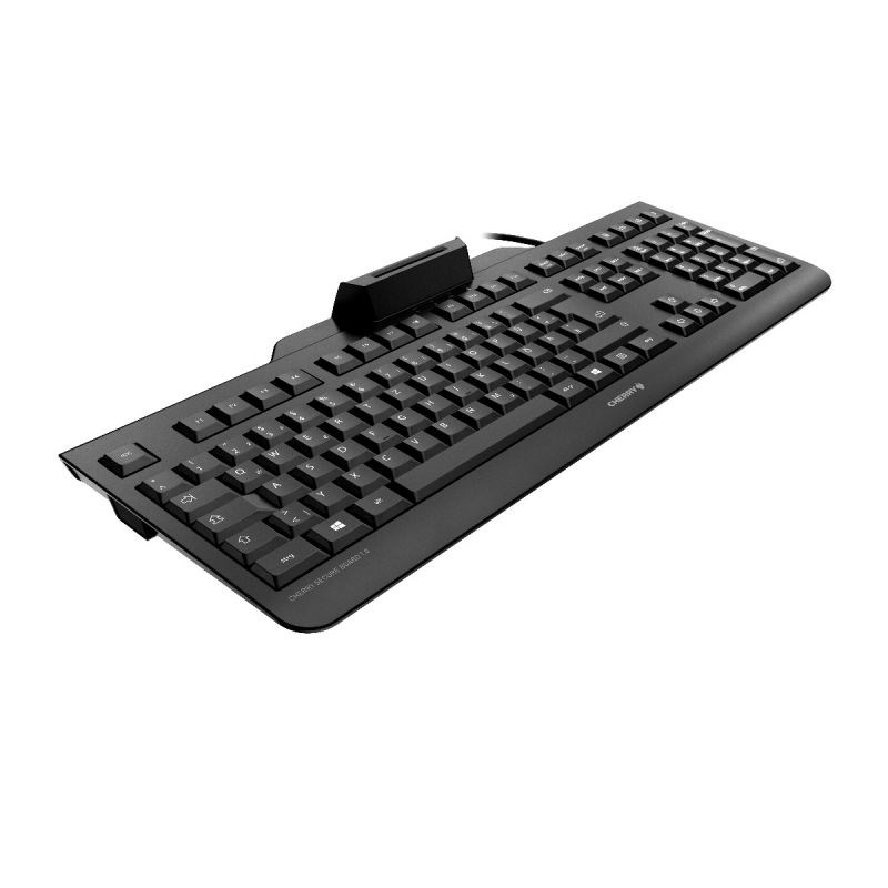 CHERRY SECURE BOARD 1.0 keyboard Office USB QWERTZ German Black - Afbeelding 6