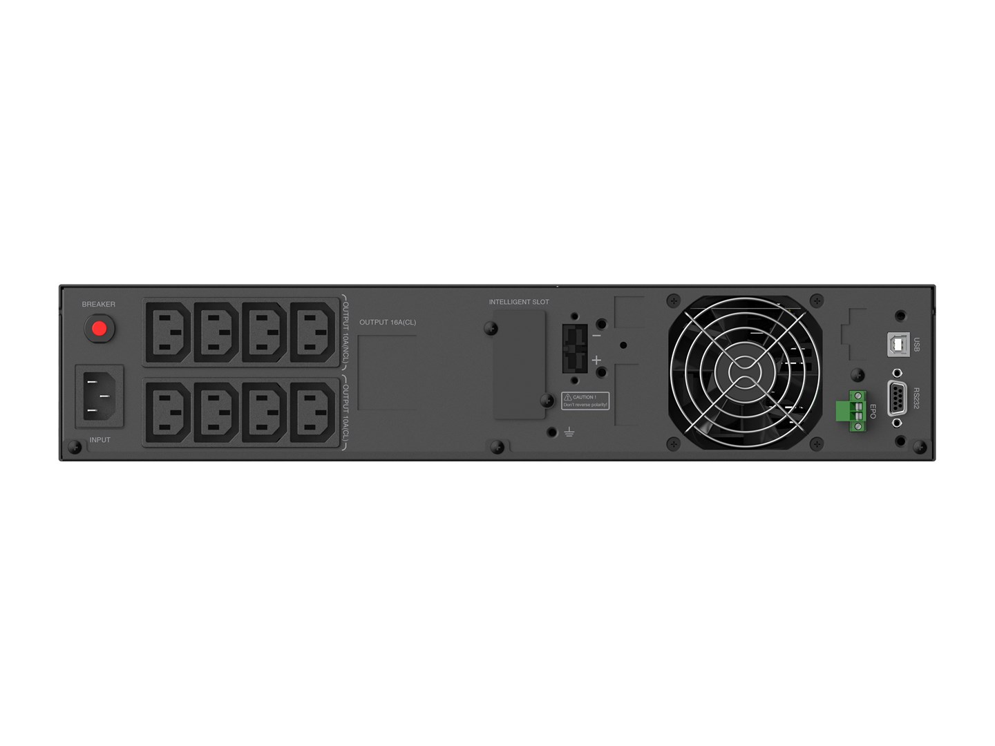 Conceptronic ZEUS51E2K 2000VA 2000W Online UPS, IEC - Afbeelding 4