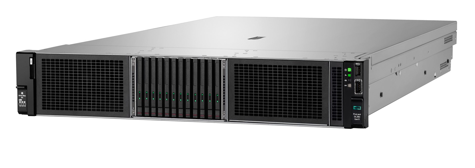 HPE ProLiant DL380 Gen11 4510 2.4GHz 12c 64GB-R 12LFF MR416i-p 2x8TB SATA HDD 2x1000W PS EMEA Server - Afbeelding 4
