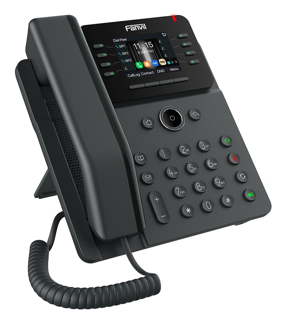 Fanvil V62G IP phone Black 12 lines LCD - Afbeelding 2