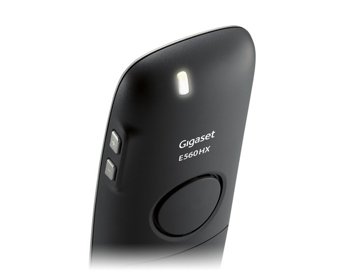 Gigaset E560HX Analog/DECT telephone Caller ID Grey, Silver - Afbeelding 10