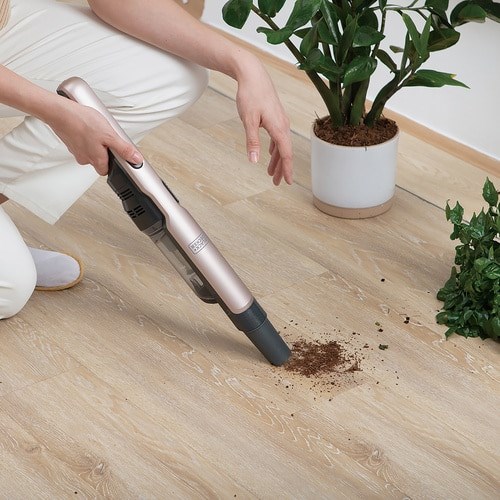 Black & Decker DVC320BRG handheld vacuum Rose gold Bagless - Afbeelding 9