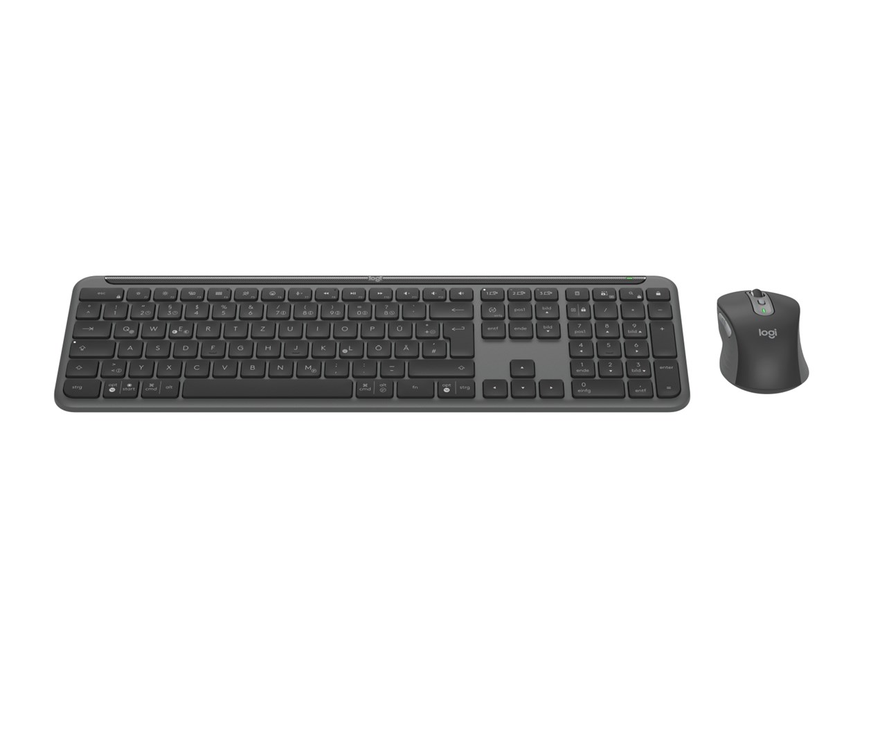 Logitech 920-012483 keyboard Mouse included Office RF Wireless + Bluetooth QWERTZ German Graphite - Afbeelding 5