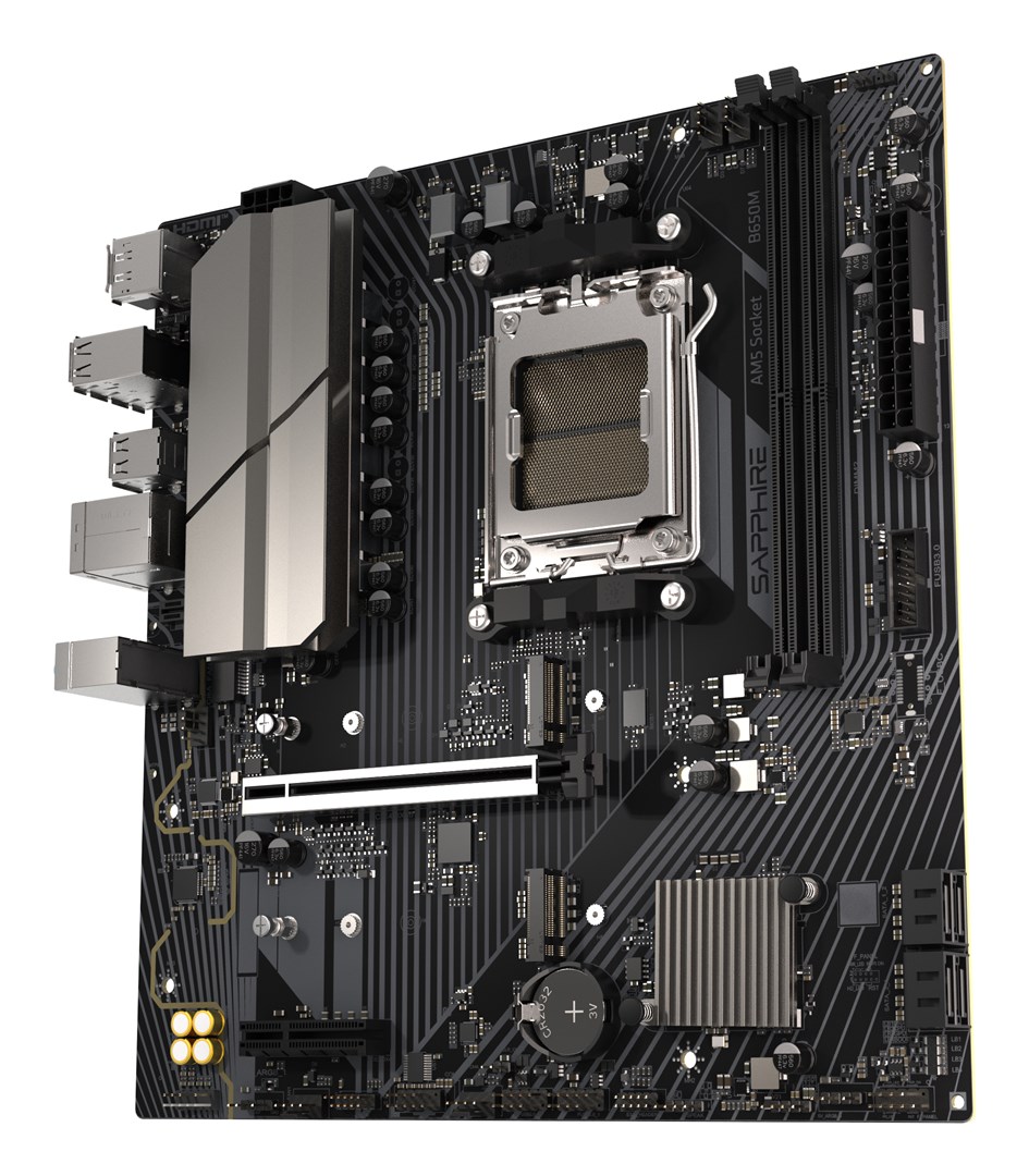 Sapphire B650M-E AMD B650 Socket AM5 micro ATX - Afbeelding 3