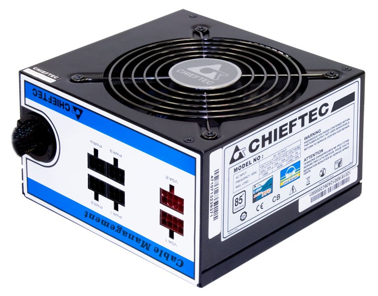 Chieftec CTG-750C power supply unit 750 W 24-pin ATX ATX Black - Afbeelding 4