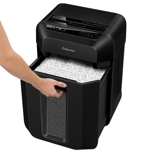 Fellowes AutoMax 90M paper shredder Micro-cut shredding Black - Afbeelding 20