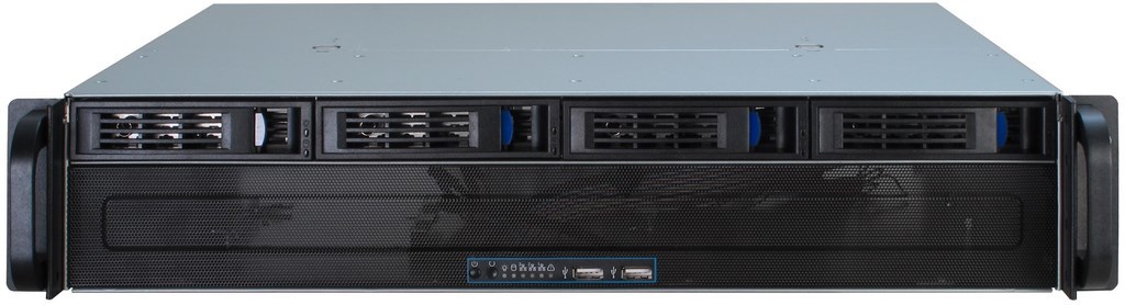 Inter-Tech IPC 2U-2404S Rack Black, Silver - Afbeelding 3