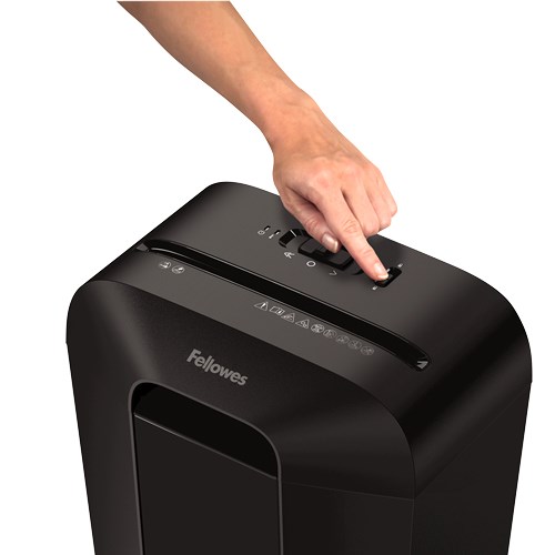 Fellowes Powershred LX41 paper shredder Particle-cut shredding Black - Afbeelding 5