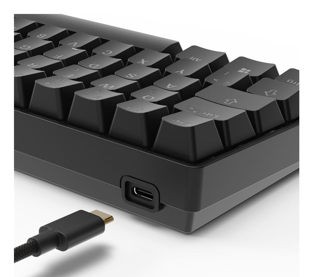 Sharkoon 100065629 keyboard Home USB QWERTZ German Black - Afbeelding 4