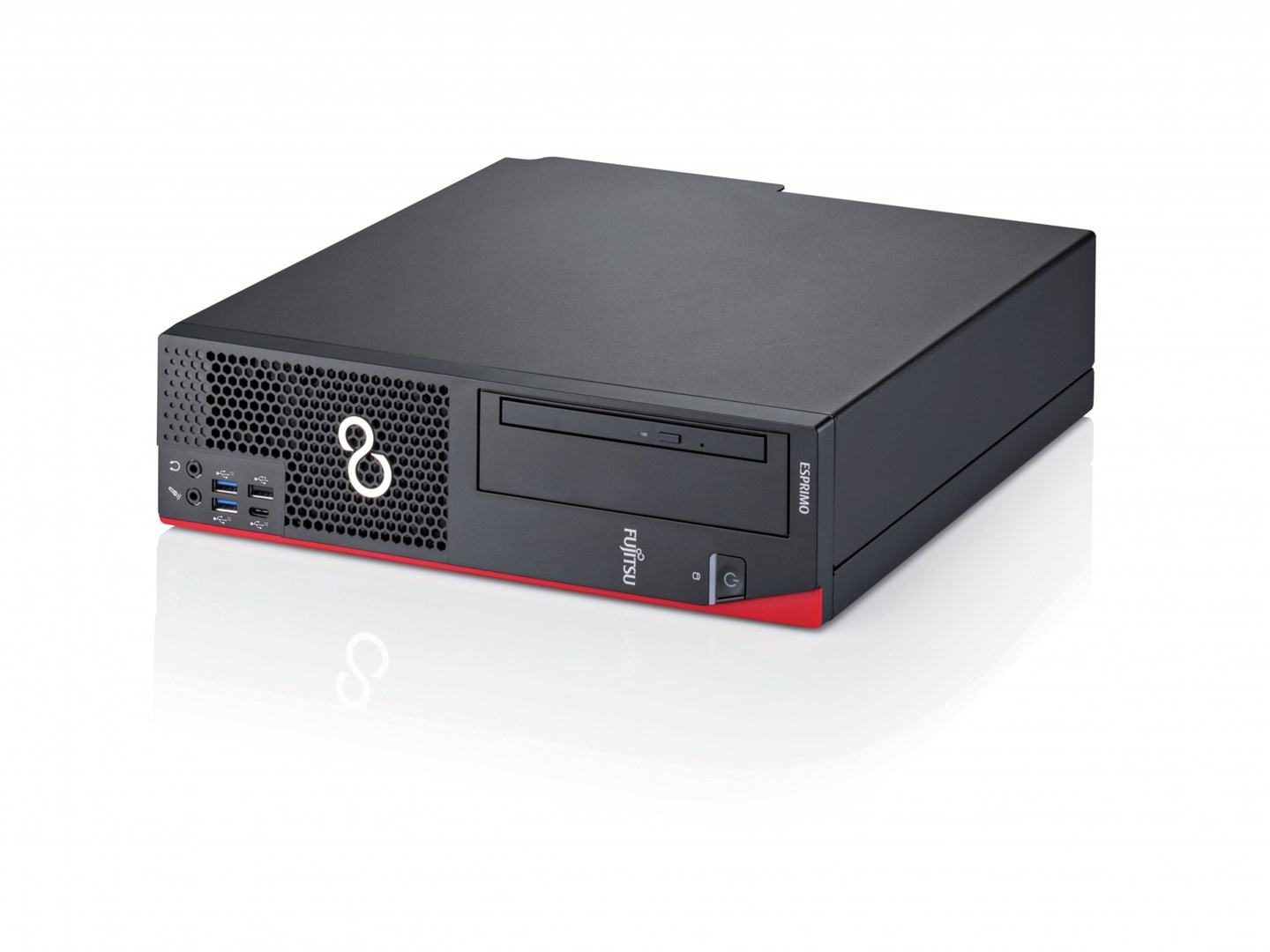 tecXL Fujitsu ESPRIMO D958 Intel® Core™ i5 i5-8500 8 GB DDR4-SDRAM 256 GB SSD Windows 11 Pro Small Desktop PC Black - Afbeelding 2