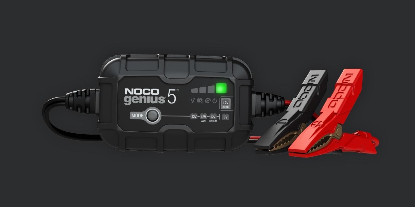 NOCO GENIUS5 5A Battery charger for 6V/12V batteries with maintenance and desulphurisation function - Afbeelding 2