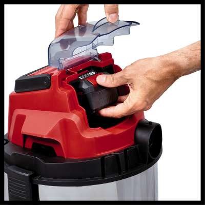 Einhell TC-VC 18/20 Li S-Solo Black, Grey, Red 20 L - Afbeelding 2