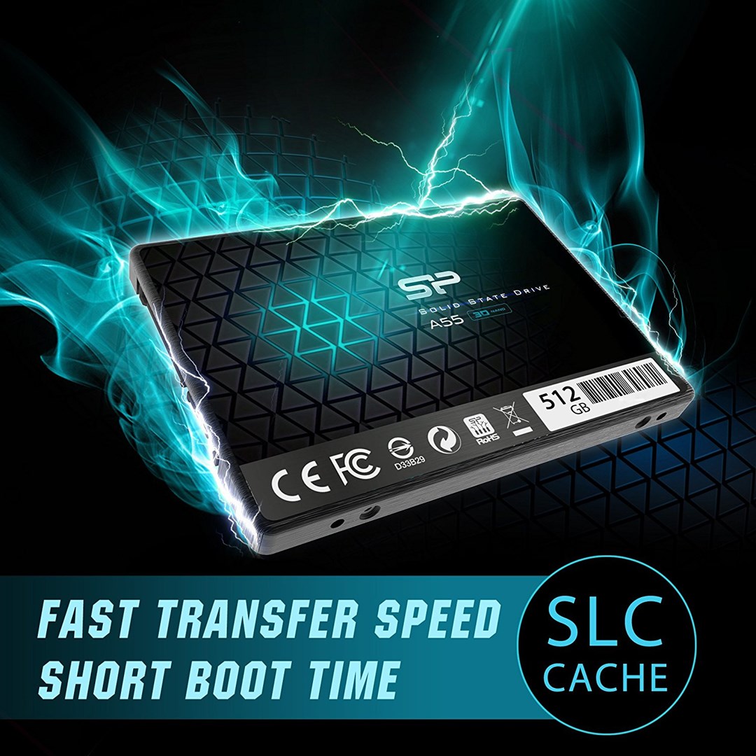 Silicon Power Ace A55 2.5" 512 GB Serial ATA III 3D TLC - Afbeelding 4