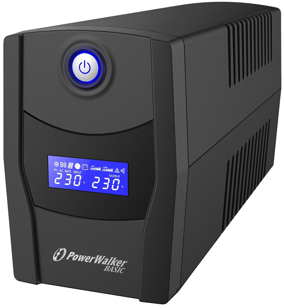 PowerWalker VI 800 STL Line-Interactive 0.8 kVA 480 W 2 AC outlet(s) - Afbeelding 2