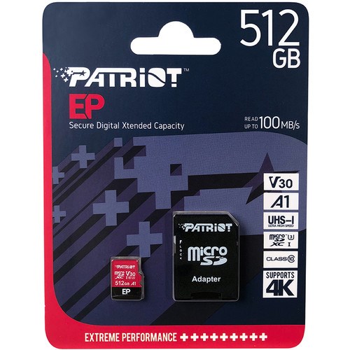 Patriot Memory PEF512GEP31MCX memory card 512 GB MicroSDXC Class 10 - Afbeelding 4