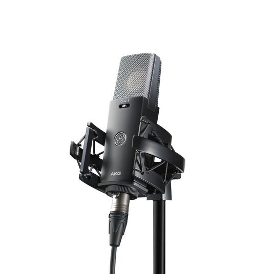 AKG C114 - large diaphragm multi-pattern condenser microphone (black)