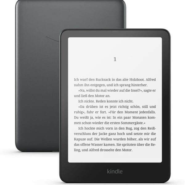 Amazon Kindle Paperwhite Signature Edition e-book reader Touchscreen 32 GB Wi-Fi Black, Metallic