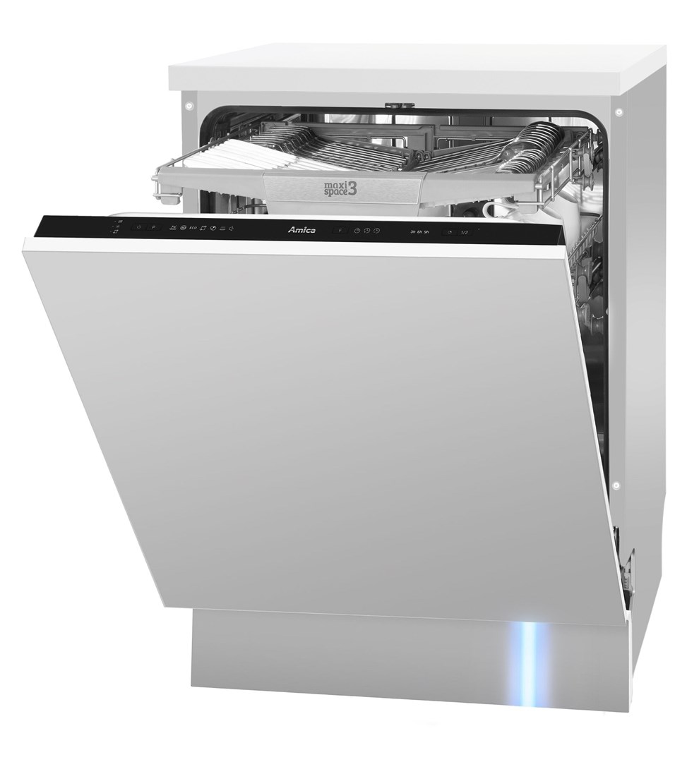 Amica DIM62E6EBqO built-in dishwasher, 14 place settings