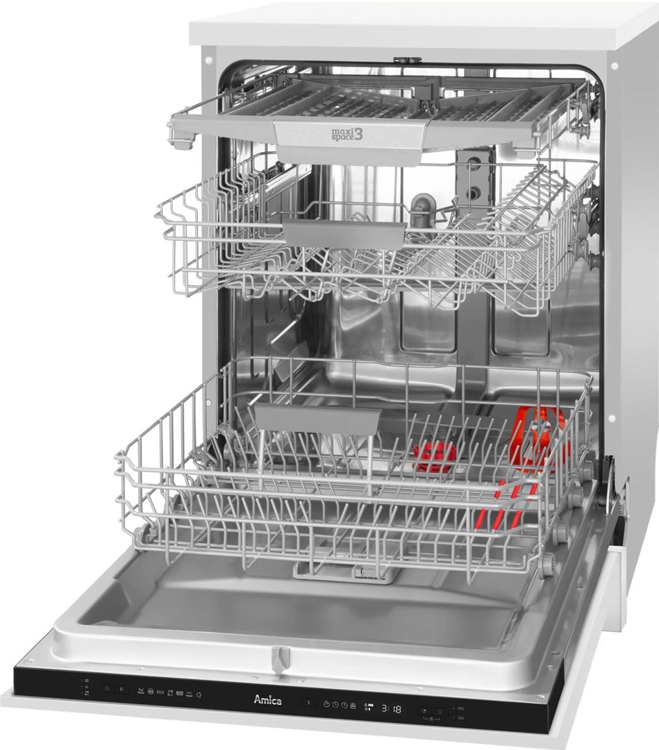Amica DIM64C7EMONqH built-in dishwasher, 14 place settings