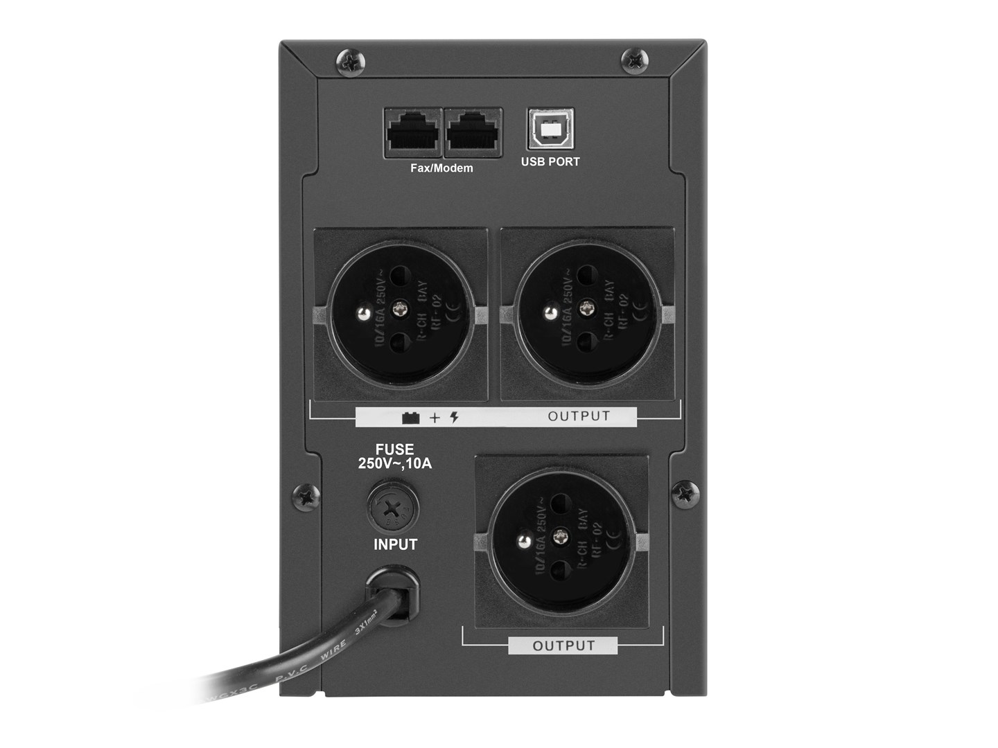 Armac O/1500E/LCD uninterruptible power supply (UPS) Line-Interactive 1.5 kVA 3 AC outlet(s)