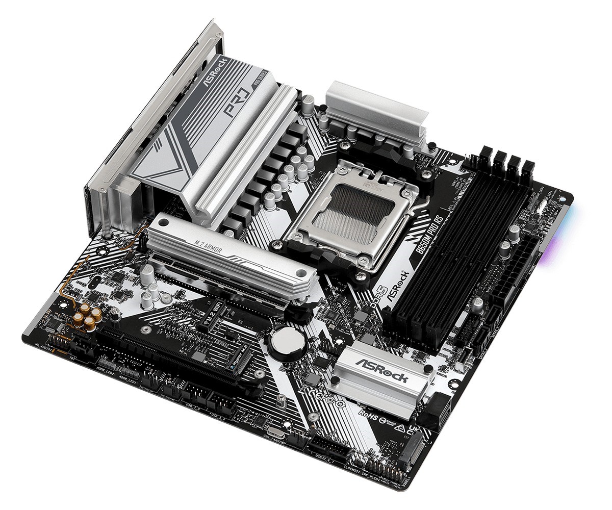 Asrock B650M Pro RS AMD B650 Socket AM5 micro ATX