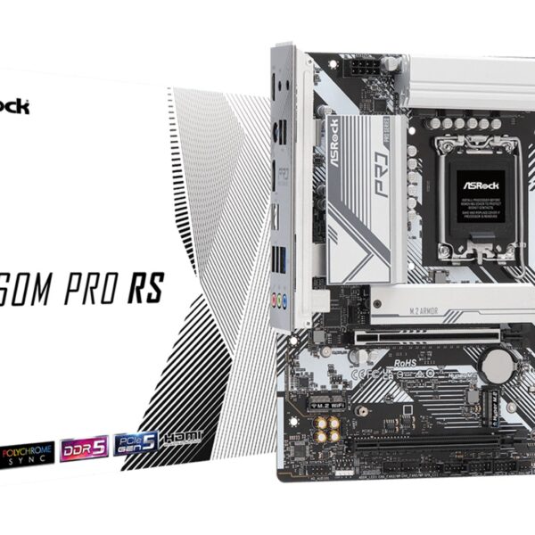 Asrock B760M Pro RS Intel B760 LGA 1700 micro ATX