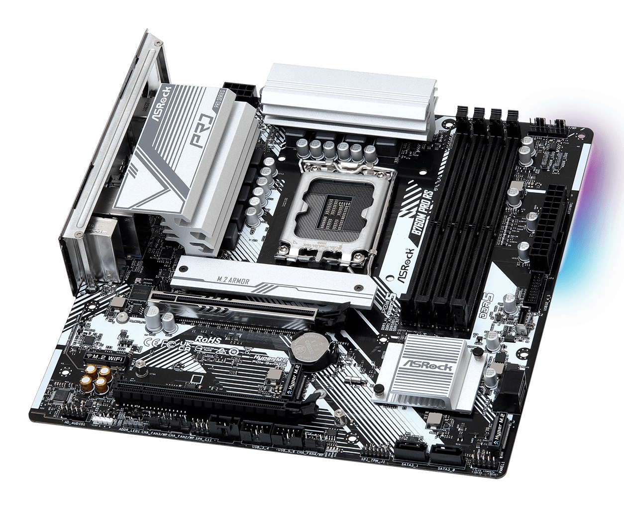 Asrock B760M Pro RS Intel B760 LGA 1700 micro ATX