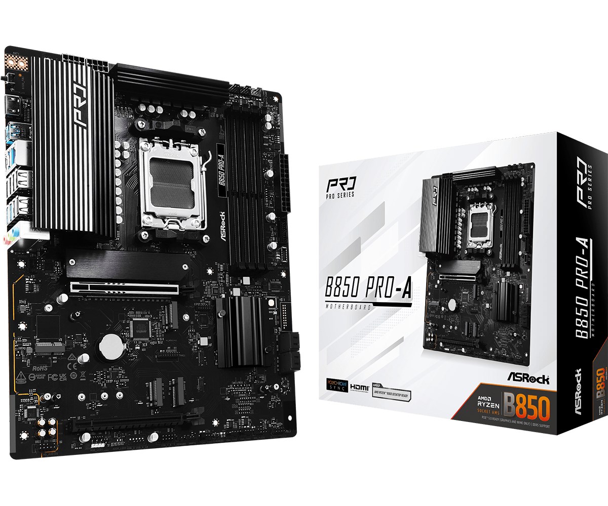 Asrock B850 Pro-A AMD B850 Socket AM5 ATX