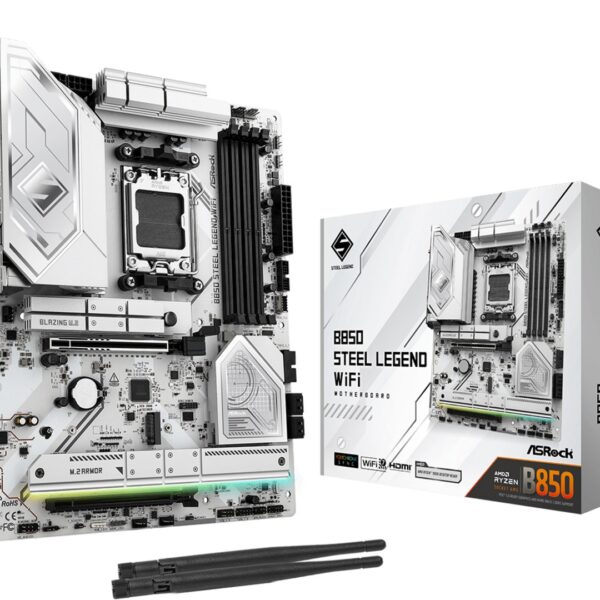 Asrock B850 Steel Legend WiFi AMD B850 Socket AM5 ATX