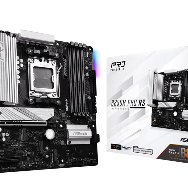 Asrock B850M Pro RS AMD B850 Socket AM5 micro ATX