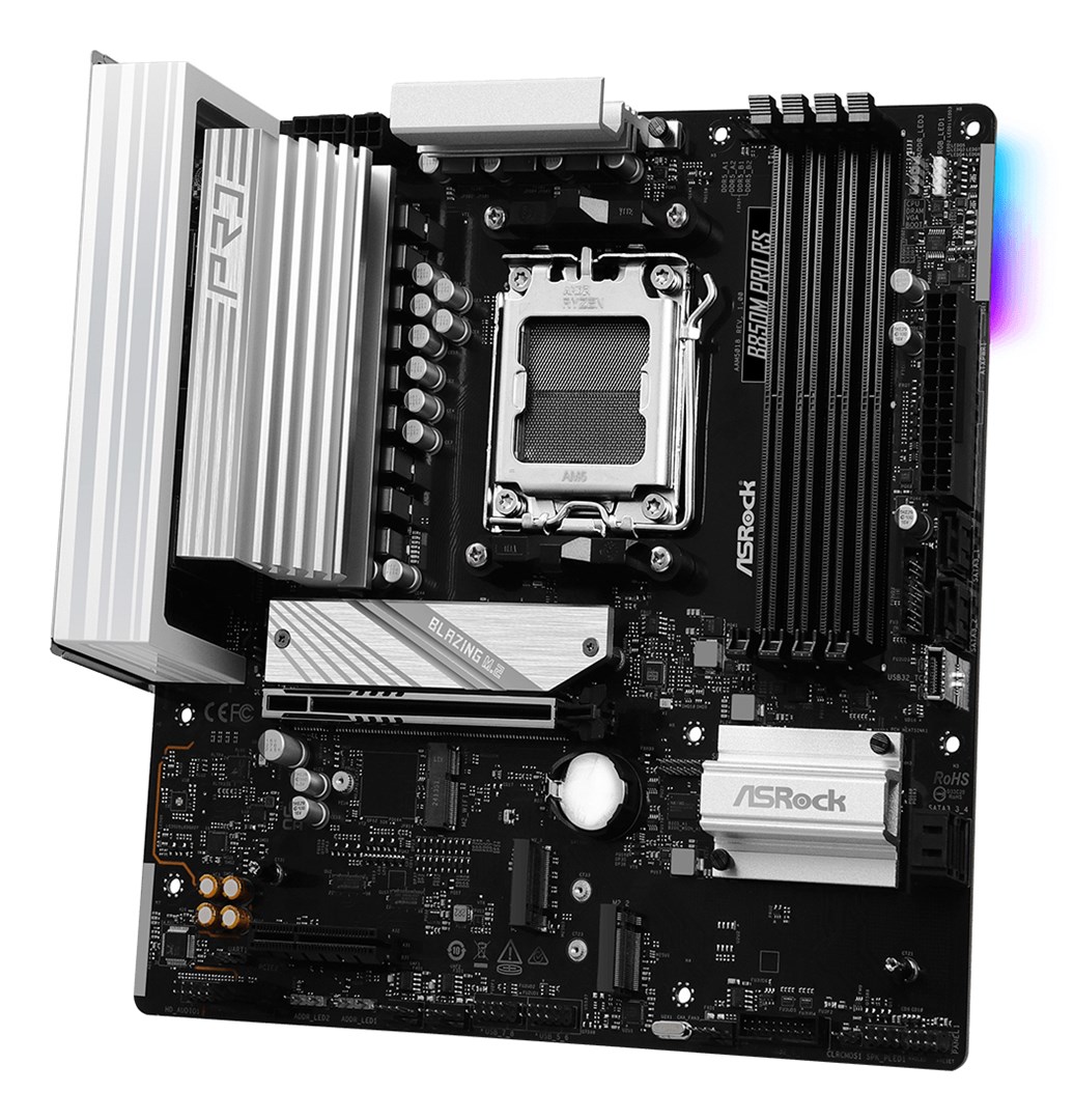 Asrock B850M Pro RS AMD B850 Socket AM5 micro ATX