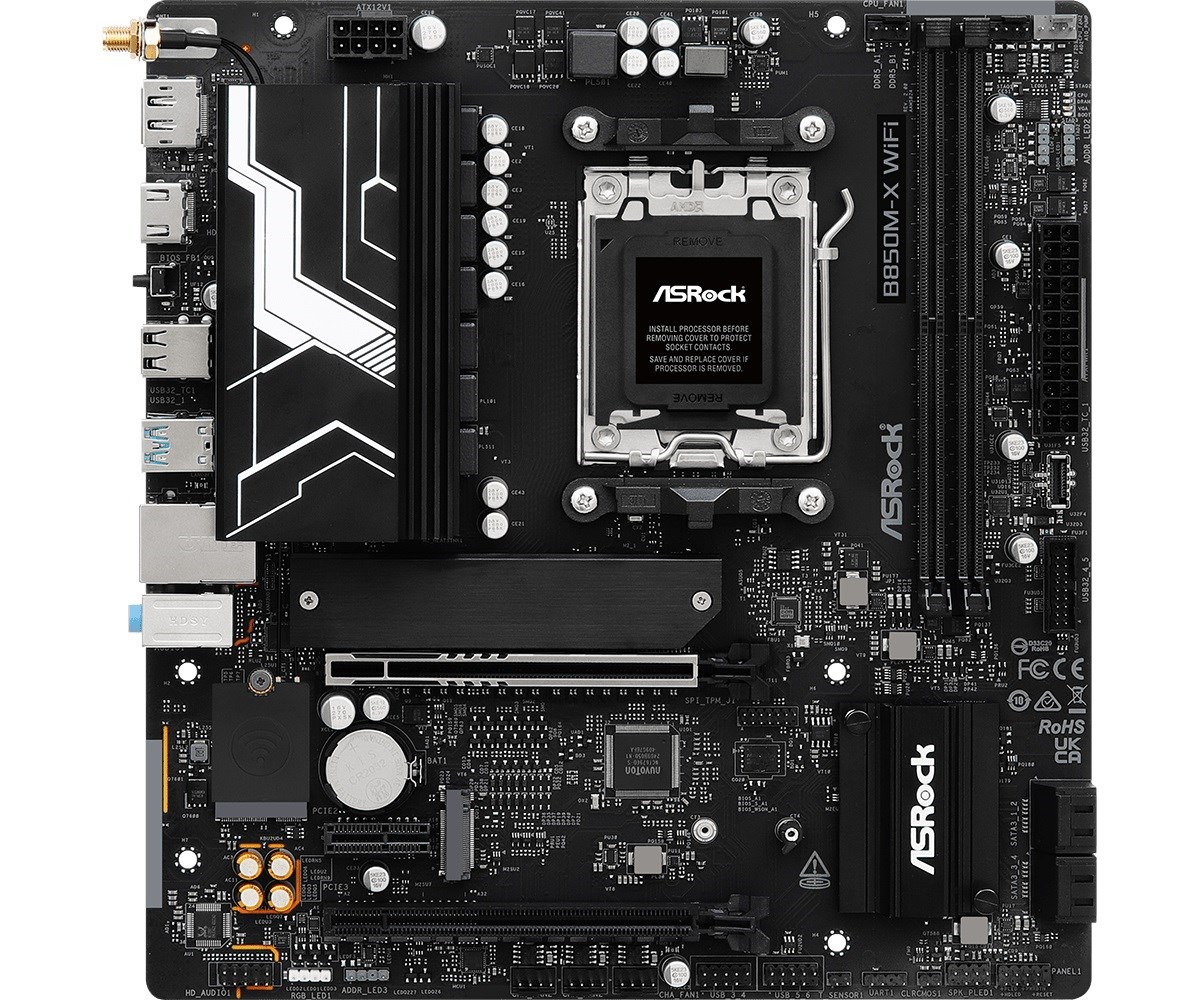 Asrock B850M-X WiFi R2 AMD B850 Socket AM5 micro ATX