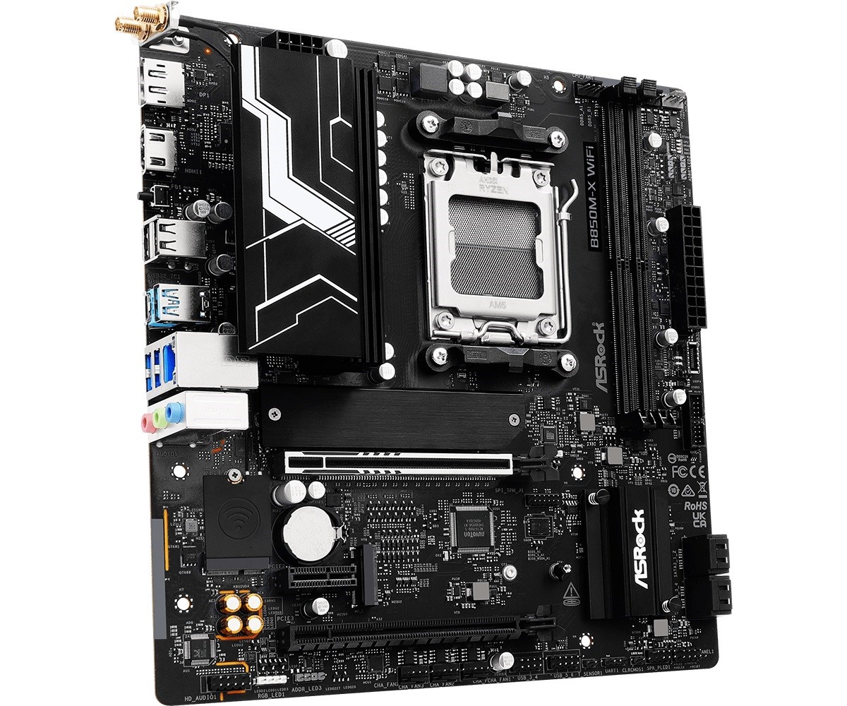 Asrock B850M-X WiFi R2 AMD B850 Socket AM5 micro ATX