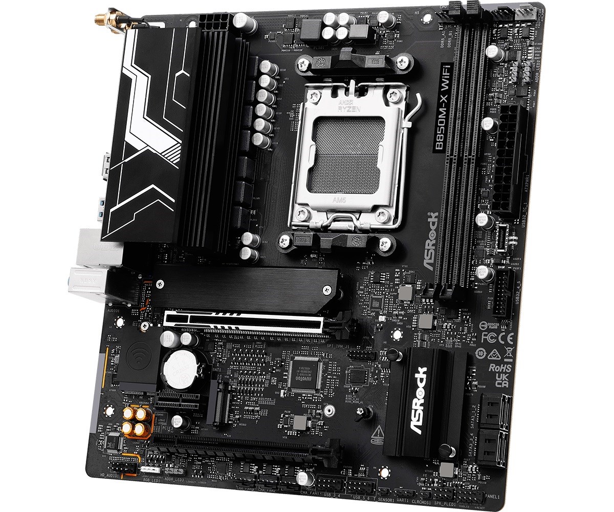 Asrock B850M-X WiFi R2 AMD B850 Socket AM5 micro ATX