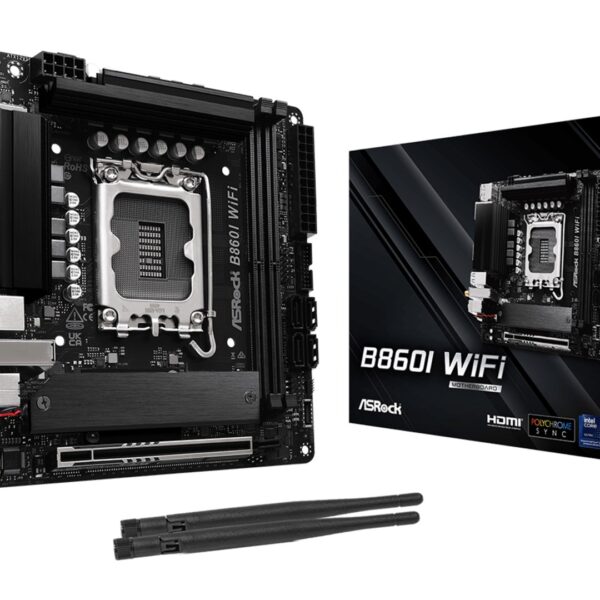 Asrock B860I WiFi Intel B860 LGA 1851 (Socket V1) mini ITX