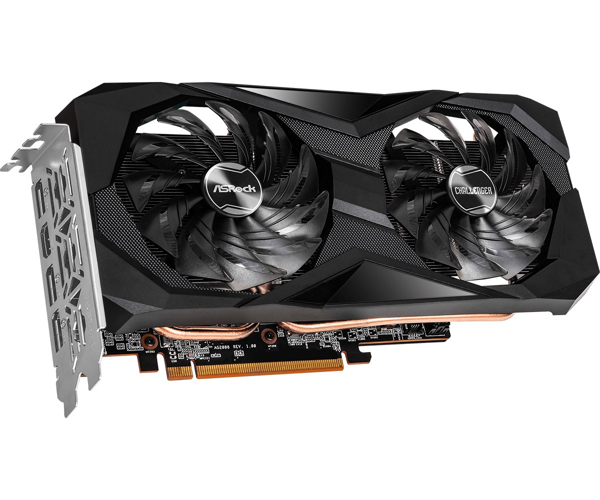 Asrock Challenger 90-GA41ZZ-00UANF graphics card AMD Radeon RX 7600 8 GB GDDR6