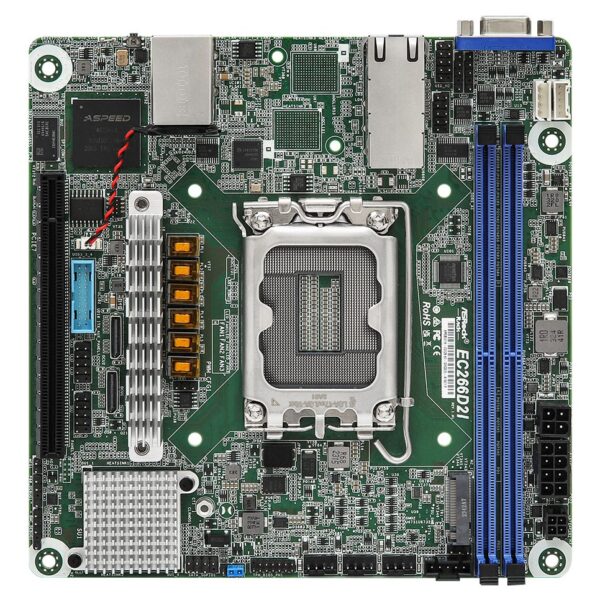 Asrock EC266D2I motherboard Intel C266 LGA 1700 mini ITX