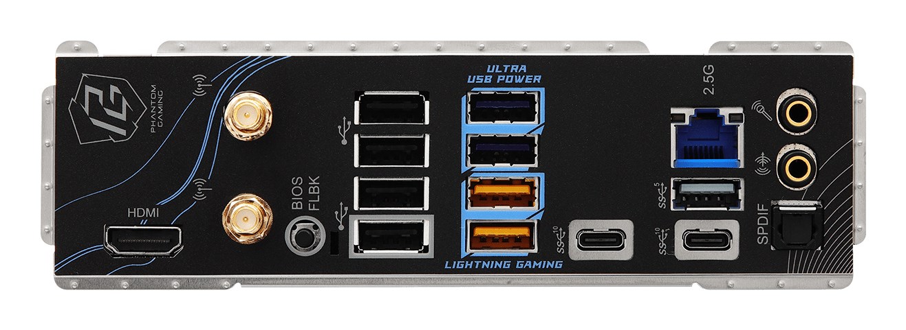 Asrock Phantom Gaming B850 Riptide WiFi AMD B850 Socket AM5 ATX