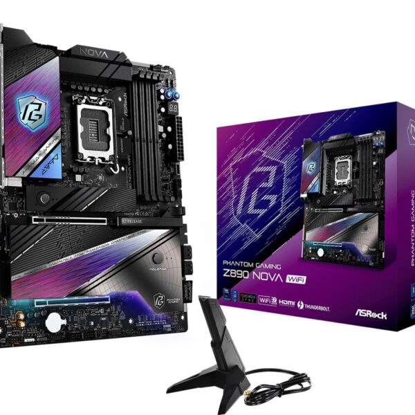 Asrock Phantom Gaming Z890 Nova WiFi Intel Z890 LGA 1851 (Socket V1) ATX