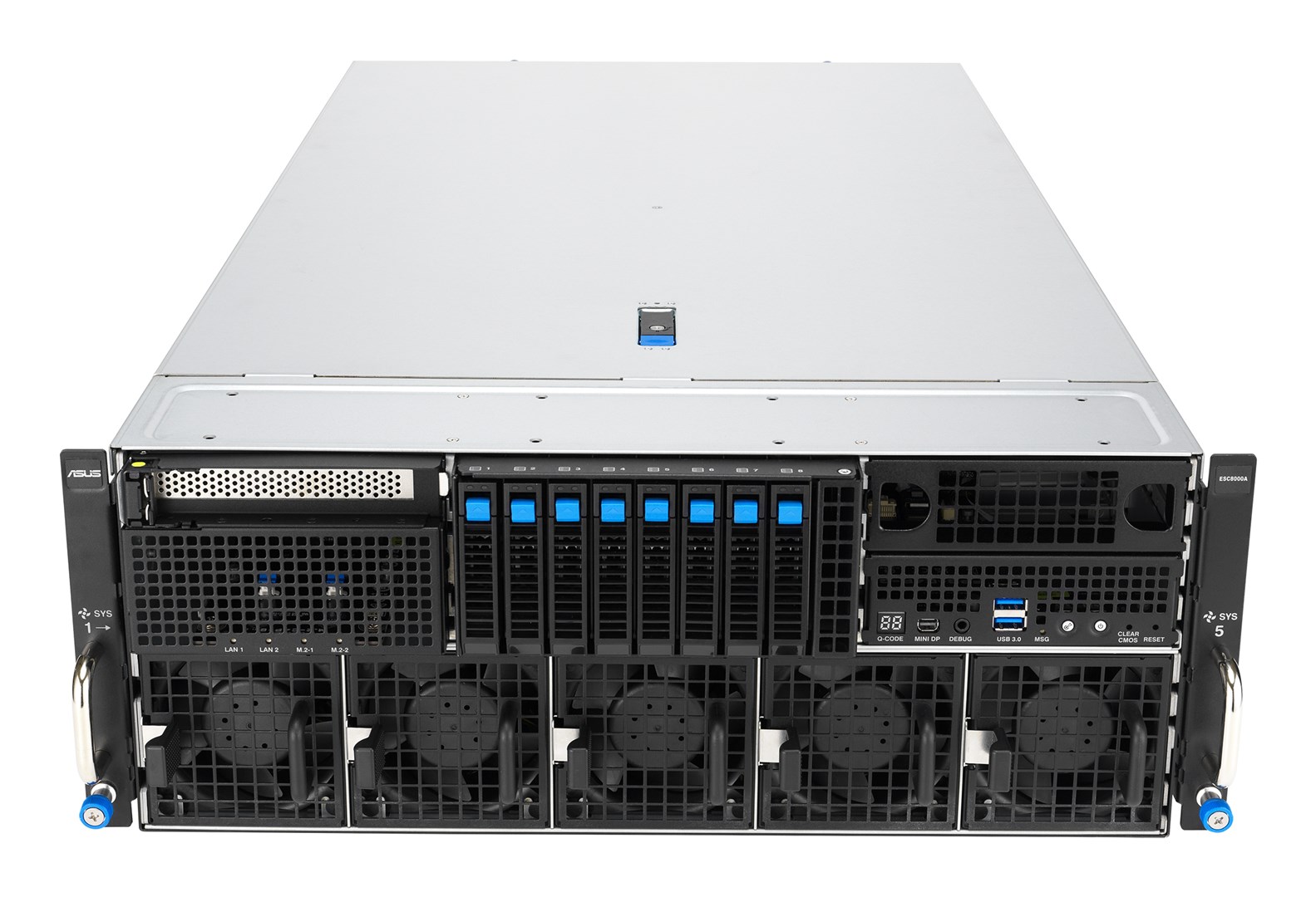 ASUS ESC8000A-E13 LGA 6096 Rack (4U) Silver