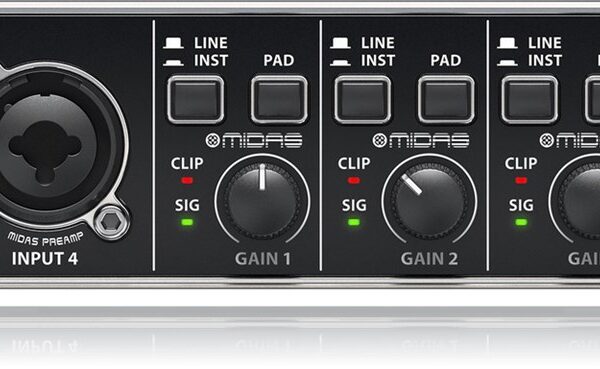 Behringer UMC404HD recording audio interface