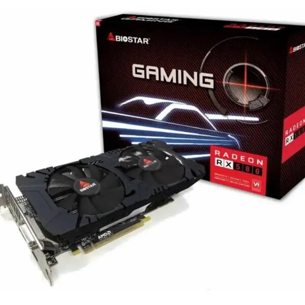 BIOSTAR Radeon RX 580 8GB GDDR5 graphics card (VA5815RQ82)