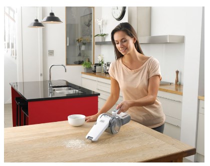 Black & Decker PV1820L handheld vacuum Chrome Bagless