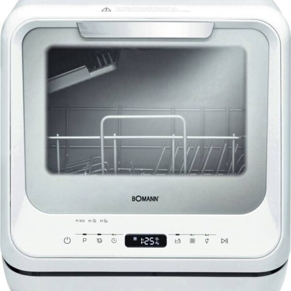 Bomann TSG 5704 Countertop dishwasher 2 place settings D white