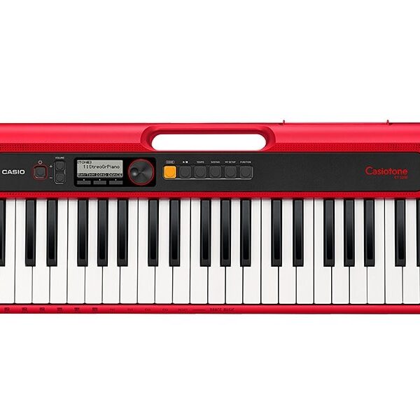 Casio CT-S200 MIDI keyboard 61 keys USB Red, White