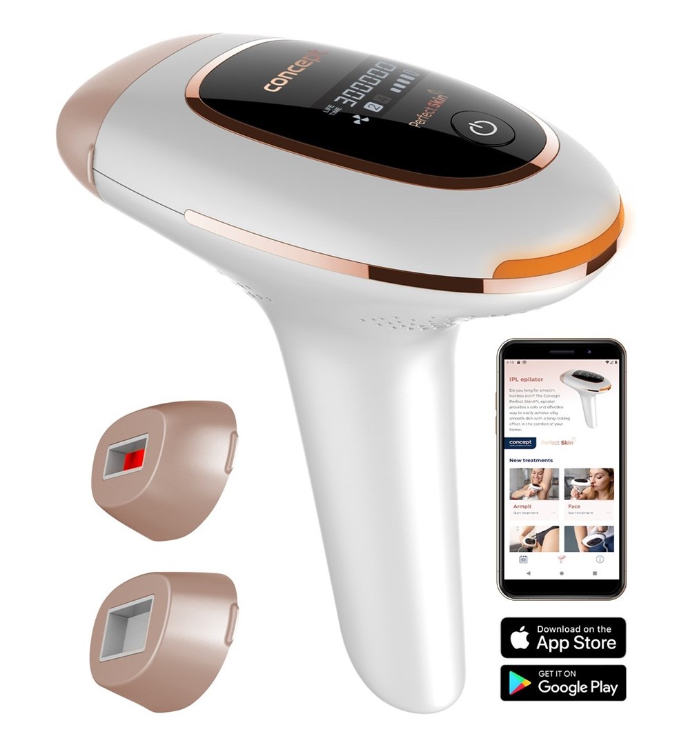 Concept IL3020 epilator Rose gold, White