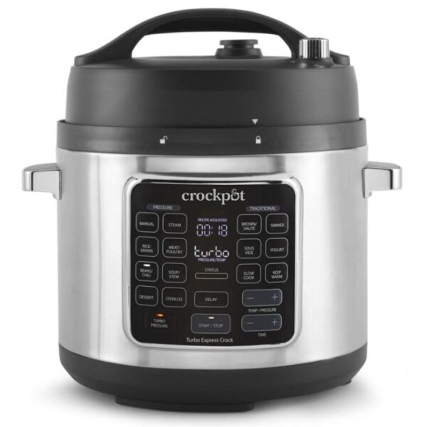 Crock-Pot CSC062X multi cooker 5.6 L 1400 W Black, Stainless steel
