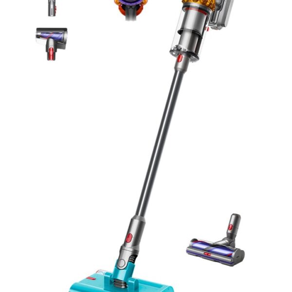 Dyson V15s Detect Submarine 2-in-1 stick vacuum Battery Dry&wet Bagless 0.77 L Nickel, Yellow